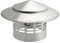 Extractor Humos Chimenea Tapa de chimenea de acero inoxidable for conductos de ventilación, chimeneas, campanas de extracción de aire, pared exterior, salida de aire fresco, tubería de escape de techo