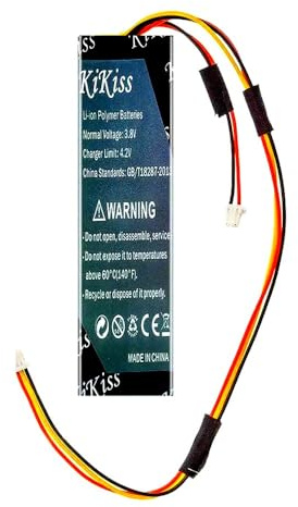 533-000142 (2 Contact Head) Batterie kompatibel für Logitech Craft Y-R0064 | 1700mAh Hohe Kapazität Li-Polymer Lange Lebensdauer