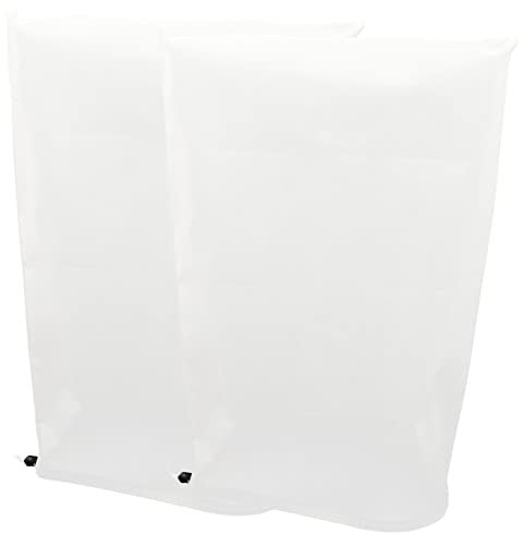 VICASKY 2Stücke Pflanzenschutzhaube Atmungsaktive Abdeckung für Pflanzen Kordelzug für Winter Sträuchern und Kübelpflanzen