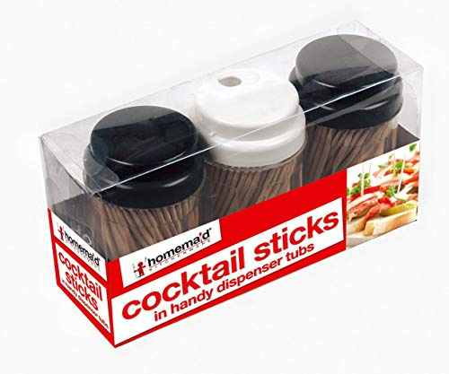 Cocktail Sticks in Dispenser Set