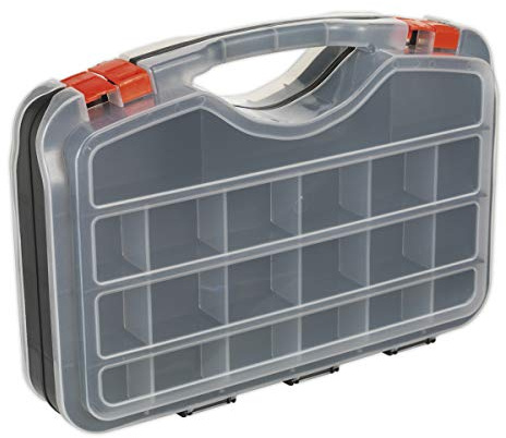 Sealey Apas42 Assortment Case 42 Compartment Double Sided