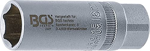 BGS 2401 - Douille de bougie six pans - 12,5 mm (1/2) - 16 mm