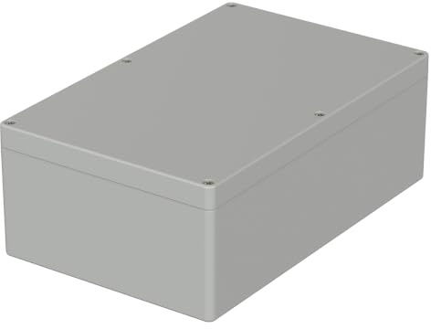 Bopla Euromas; Gehäuse; ABS; Hellgrau IP65 Breite 160 mm Höhe 90 mm Länge 250 mm