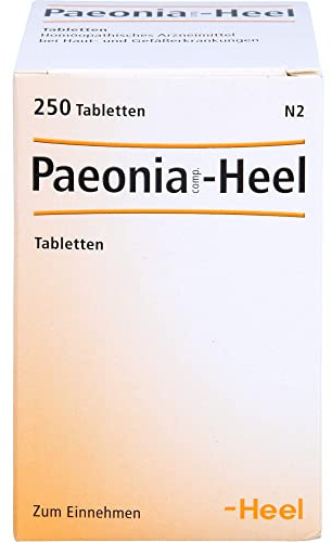 Paeonia comp. Heel Tabletten bei Haut- und Gefäßerkrankungen, 250 St. Tabletten