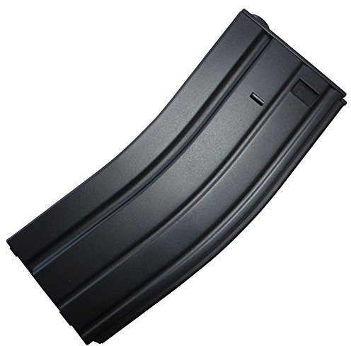 TOMTAC Airsoft M4 Scar HI Cap Magazine MAG 300RDS Winding Wheel AEG Black Metal