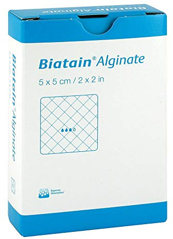 BIATAIN Alginate Kompressen 5x5 cm 10 St