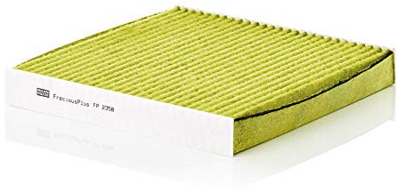 MANN-FILTER FP 2358 Innenraumfilter/Kabinenluftfilter - FreciousPlus Biofunktionaler Pollenfilter - für Pkw + Transporter