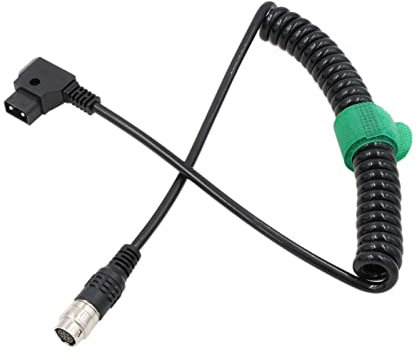 HangTon Stromkabel für Fujinon Nikon Canon B4 ENG 2/3 Zoll Objektiv Servo D-Tap auf Hirose 12-polige Buchse gewickelt