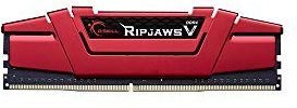 G.Skill RipJaws V Series 8GB (1 x 8GB) 288-Pin SDRAM (PC4-21300) DDR4-2666 CL19-19-19-43 1.20V Dual Channel Desktop Memory Model F4-2666C19S-8GVR