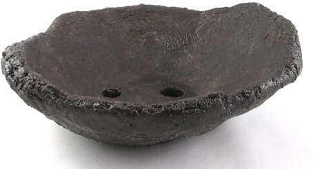 Bonsaischale Bonsai Schale Bogenschale Pflanzschale anthrazit rund Ø 26 cm, Höhe 9,5 cm (21125)
