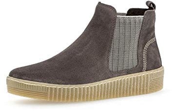 Gabor Damen Stiefeletten, Frauen Chelsea Boots,BEST FITTING,OPTIFIT- Wechselfußbett, uebergangsstiefel freizeit,wallaby/beige(natu,38 EU / 5 UK