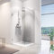 Schulte 2 panneaux muraux l.100 x h.210 cm surface 4.2 m² douce SOFTTOUCH, 3 mm épaisseur, revêtement pour salle de bain douche, resistant aux rayures, béton ciré, avec adhésif double face