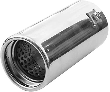 Endrohr Endrohrblenden Auspuffblende Auspuff Blende Endstück Schalldampf Sportauspuff Universal Edelstahl Poliert Tuning Sport bis 55mm