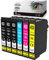 INK4U 29 XL Kompatible Tintenpatronen für Epson 29 29XL für Expression Home XP-235 XP-245 XP-247 XP-255 XP-257 XP-332 XP-335 XP-342 XP-345 XP-352 XP-355 XP-432 (3 Schwarz,1 Cyan,1 Magenta,1 Gelb)