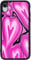 MAYCARI Aesthetic Slim Case for iPhone X/iPhone XS, Love Heart-B Print, Hard Back with Soft TPU Bumper, Compatible with 5.8'' Apple iPhone XS/iPhone X