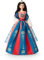 BARBIE Lunar New Year Puppe - Sammelfigur mit traditioneller Hanfu-Robe und chinesischen Drucken, inspiriert von Dunhuang-Höhlenmalereien, inklusive Puppenständer und Echtheitszertifikat, HJX35