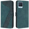 YIRRANZD Funda para Realme 8 4G / Realme 8 Pro, Funda Tapa Libro Movil Carcasa PU Cuero [Ranura para Tarjeta], Flip Caso Cubierta Case Funda para Realme 8 4G / Realme 8 Pro (Verde)