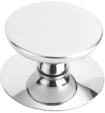 Tapa de repuesto para cacerola, mango de mano de acero inoxidable, tapa de sartén de repuesto, mango de mango para hombre/mujer