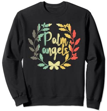 Palm Angels Butterfly Flower Lovers Sweatshirt