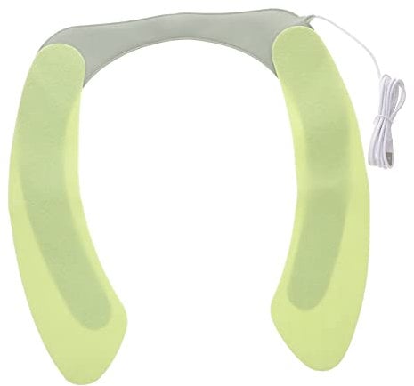 Veemoon Battery Operated Toilet Seat Pad Heated Cushion for Round Seats Warm Winter Solution