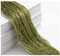 Wisafory Tenda a fili con glitter, tenda a fili, divisoria, frangia, decorazione per porta, finestra, casa, 100 x 200 cm, verde erba