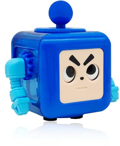 Cuackamily Fidget Toy Cube Spielzeug, Anti Stess Würfel Spielzeug, Fidget Würfel Spielzeug Stressaubbau bei Nervösität, Dekompression Spielzeug kleines Geschen für Kinder und Erwachsene (blau)