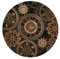 Gears Clock Bronze Century Acryl-Kühlschrankmagnete | magnetisches dekoratives Zubehör | für Kühlschrank, Mikrowelle, Waschmaschine, Spind, Einheitsgröße