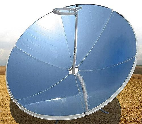 ZYLDDS Cuiseur Solaire,Four Solaire Parabolique à Haute Efficacité,Réchaud Solaire, Réchaud Solaire Portable, Support en Fer pour Barbecue, Pique-Nique en Plein Air