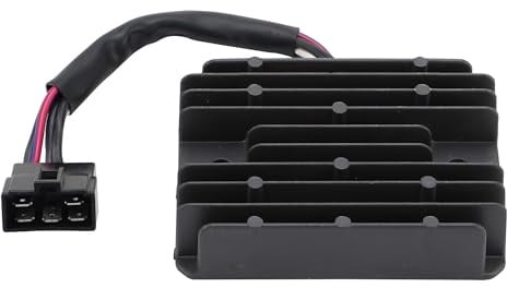 WOOSTAR 5 Pin Voltage Regulator Rectifier Replacement for GSXR 600 1997-2005 750 1996-2005 1000 2001-2004 Hayabusa 1999-2007 VL1500 Intrude 1998-2004 LT-F500F Quadrunner 1998-1999 Pocket Bike