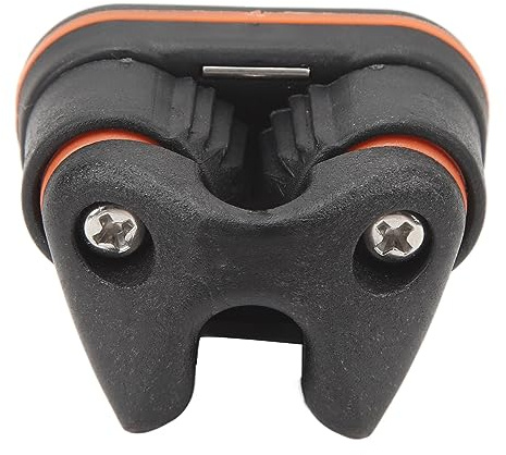 Shkalacar Kugellager Cam Cleat, Curryklemme Cam Cleat mit progressivem Zahn Design, 66lbs max. Tragkraft, für Boote und Yachten (Große Größe (3–12 mm))