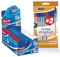 BIC Cristal - Bolígrafos originales, punta fina de 1,0 mm, colores surtidos, paquete de 10 y cintas correctoras de ratón BIC Tipp-Ex, 100 m, resistentes al desgarro, paquete de 10 unidades perfectas