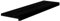 vidaXL Treppenstufen 4 STK. Dunkelbraun 90x30x2 cm Massivholz Eiche, Treppenstufe für Holztreppen, Treppenstufe Holz, Fenstersims, Treppenstufe Eiche