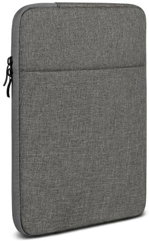 moex Funda para tablet Huawei MatePad 12X (2024) – Funda con compartimento para accesorios, fibra de poliéster, funda minimalista con cremallera, resistente al agua, gris oscuro