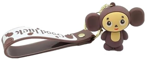 KREATIONS Tscheburaschka Schlüsselanhänger: Süßer Anhänger aus Sowjetunion