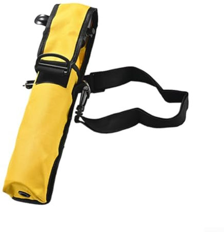 1 bolsa de mano cilíndrica de buceo 0 5L bolsa de almacenamiento de botellas de gas con cómoda funda protectora (amarillo)