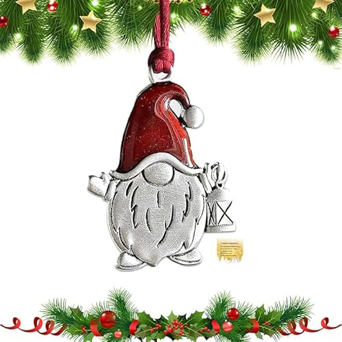 Weihnachtsschmuck, 2025, massives Zinn, Weihnachtsbaumschmuck, handgefertigt, Sammlerstück, Ornament, DIY, hängende Handwerk, Urlaubsdekoration für Weihnachtsbäume, Dekoration, Zuhause, Party