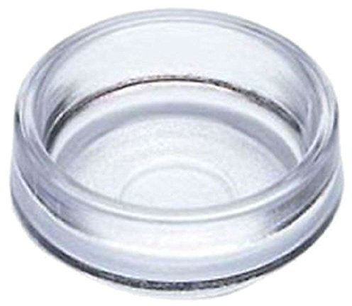4 x 45mm Clear Medium Castor Cups