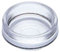 4 x 45mm Clear Medium Castor Cups