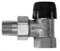 Buderus Heizkörper-Thermostatventil-Unterteil TVV E15 1/2' M30 x 1,5mm Eckform