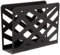 HAKU Möbel Zeitungsständer schwarz, Metall - Maße: B 35 cm x H 26 cm x T 10 cm, Style: Modern