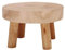courti Supporto per Piante in Legno, Stabile e Robusto Sgabello Porta Piante da Interno ed Esterni, Base Vaso di Fiori, Decorativo
