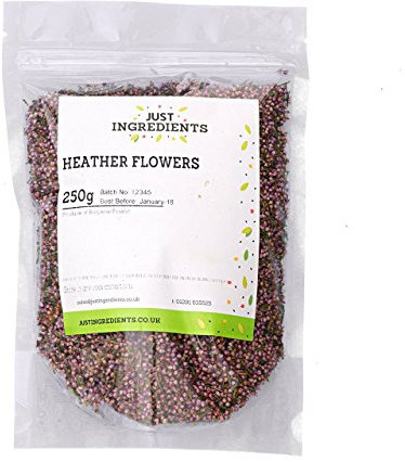 JustIngredients Essential Fleurs de Bruyère 100 g - Lot de 4