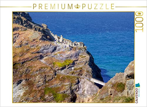 CALVENDO Puzzle Tintagel 1000 Teile Puzzle quer | 1000 Teile Lege-Größe 64 x 48 cm Foto-Puzzle für glückliche Stunden