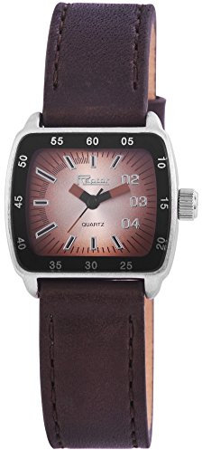 Raptor Damen - Uhr Echtleder Armbanduhr Dornschließe Analog Quarz RA10093