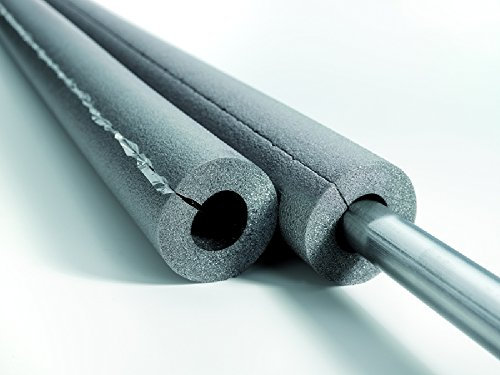 2 X 1m Rohrisolierung mit Ø 28mm Durchmesser, 13mm Isolierung. Selbstklebend Schlauch Rohrisolierung - Isolierung für Heizung und Sanitär