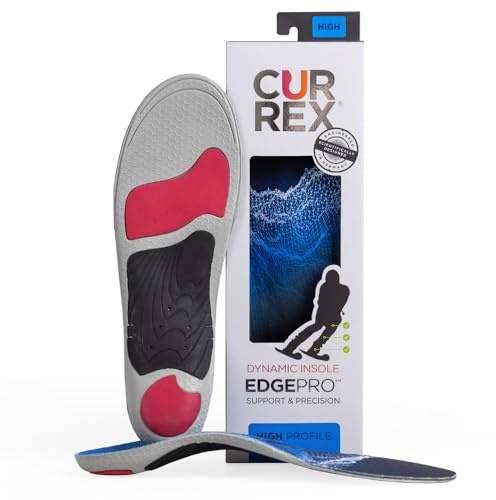 CURREX EdgePro Sohle – Deine neue Dimension des Carving. Dynamische Performance Einlegesohle für Ski, Langlauf oder Snowboard