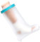 Doact Gipsschutz Wasserdicht Bein für Kinder, Gips Duschschutz Bein Fuß Knie Duschschutz Wasserdichter Verbandschutz für Duschen Baden, Beinprotektoren Cast Cover - Kinder Bein 43cm