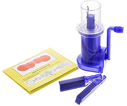 Herramienta de tejer fácil de tejer azul herramienta de coser molino máquina de tejer mini tejido de mano para hacer punto DIY tejer carrete de tejer tejer tejer tejer
