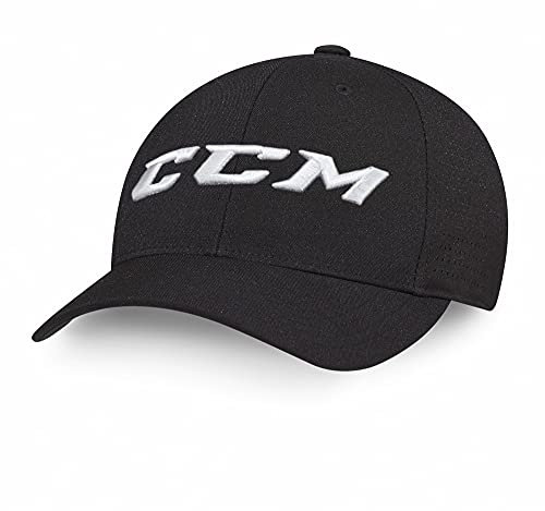 CCM Cap Team Flexfit Cap Senior, Farbe:schwarz, Größe:L/XL