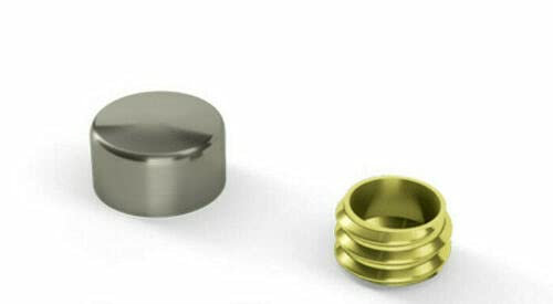 Logistic Sign System Zierkappe, Abdeckkappe, Spiegelschraube, Edelstahl (Ø 10 mm)